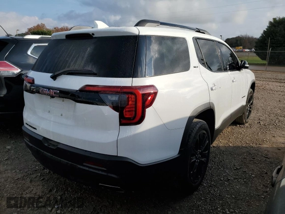2022 GMC Acadia SLT with VIN 1GKKNML47NZ111264, listed as a Copart auction lot 83204674 with 25,916 mi miles and Salvage Title. Bid and sale history available at carsss.com. Image 3.