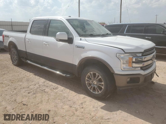 2018 Ford F-150 XL with VIN 1FTFW1E55JKC22896, listed as a Copart auction lot 53900025 with 0 mi miles and Salvage Title. Bid and sale history available at carsss.com. Image 4.