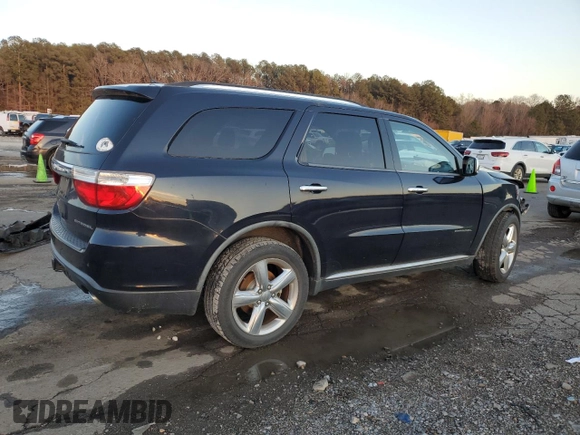 2012 Dodge Durango Citadel with VIN 1C4RDJEG7CC100137, listed as a Copart auction lot 45295485 with 175,816 mi miles and Salvage title. Bid and sale history available at DreamBid. Image 3.