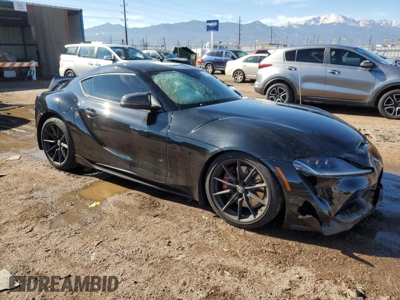 2024 Toyota Supra 3.0 with VIN WZ1DB0G06RW067831, listed as a Copart auction lot 78931264 with Not provided miles and Salvage title. Bid and sale history available at DreamBid. Image 4.