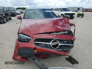 2023 Mercedes-Benz C 300 z VIN W1KAF4GB7PR103025, wystawiony jako Copart lot #62902094 z przebiegiem 38 145 mil mil oraz Szkoda całkowita • Salvage title. Historia ofert i sprzedaży dostępna na DreamBid. Obrazek 5.