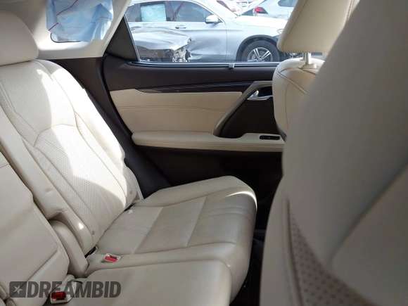 2017 Lexus RX with VIN 2T2BGMCA5HC011623, listed as a IAAI auction lot 41467656 with 55,582 mi miles. Bid and sale history available at carsss.com. Image 8.