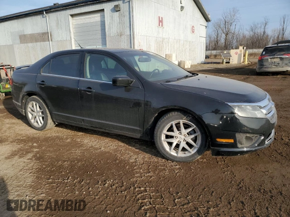 2012 Ford Fusion SEL with VIN 3FAHP0JA6CR136441, listed as a Copart auction lot 48912005 with 82,442 mi miles and Clean Title. Bid and sale history available at carsss.com. Image 4.