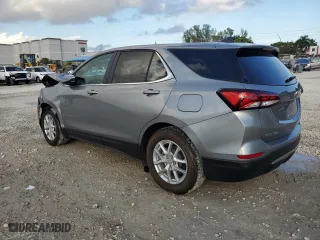 2024 Chevrolet Equinox LT with VIN 3GNAXTEG0RL249476, listed as a Copart auction lot 87029284 with 27,053 mi miles and Clean Title. Bid and sale history available at carsss.com. Image 2.