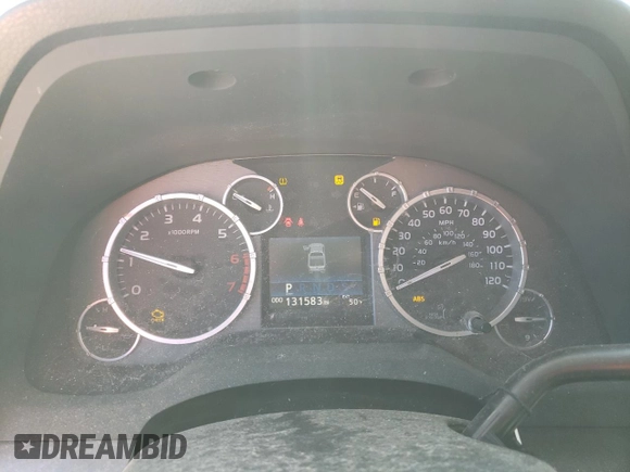 2016 Toyota Tundra 4WD Truck SR with VIN 5TFUW5F11GX581443, listed as a Copart auction lot 44694915 with 131,583 mi miles and Salvage Title. Bid and sale history available at carsss.com. Image 9.