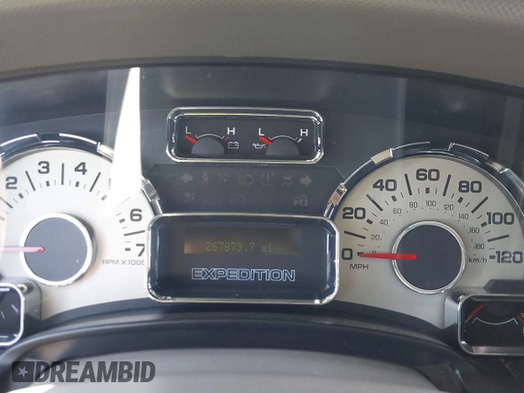 2009 Ford Expedition Limited with VIN 1FMFU19589EB10972, listed as a IAAI auction lot 42308175 with 267,873 mi miles and . Bid and sale history available at DreamBid. Image 7.