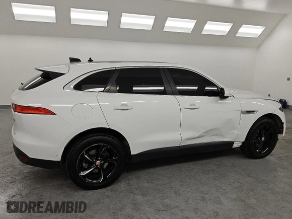 2020 Jaguar F-Pace 25t with VIN SADCS2FXXLA644566, listed as a Copart auction lot 49506525 with 80,763 mi miles and Salvage Title. Bid and sale history available at DreamBid. Image 3.