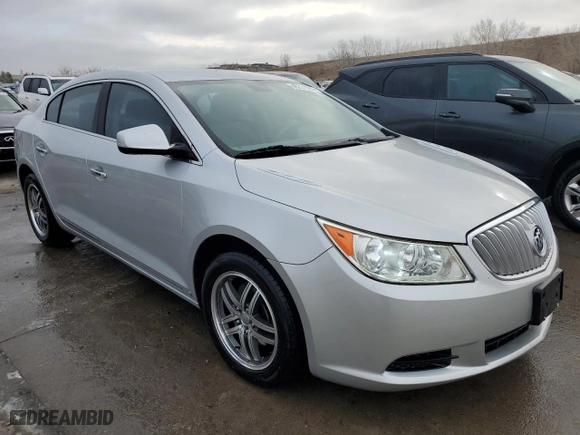 2010 Buick LaCrosse CX with VIN 1G4GB5EG3AF119554, listed as a Copart auction lot 48231585 with 117,386 mi miles and Salvage Title. Bid and sale history available at carsss.com. Image 4.