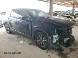 2021 Mazda CX-9 Touring with VIN JM3TCACY4M0511316, listed as a Copart auction lot 50415975 with 76,523 mi miles and Salvage Title. Bid and sale history available at carsss.com. Image 4.