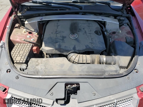 2011 Cadillac CTS with VIN 1G6DC1ED4B0136793, listed as a Copart auction lot 62736385 with 128,962 mi miles and Salvage title. Bid and sale history available at DreamBid. Image 11.