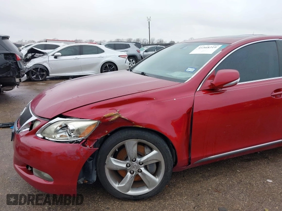 2008 Lexus GS 350 with VIN JTHBE96S980039722, listed as a IAAI auction lot 41568219 with 150,272 mi miles and . Bid and sale history available at DreamBid. Image 6.