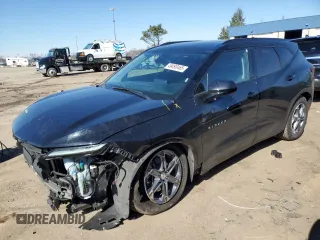 2024 Chevrolet Blazer LT z VIN 3GNKBCR46RS229208, wystawiony jako Copart lot #49490465 z przebiegiem 6 912 mil mil oraz Szkoda całkowita • Salvage title. Historia ofert i sprzedaży dostępna na DreamBid. Obrazek 1.