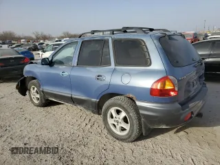 2003 Hyundai Santa Fe GLS with VIN KM8SC73D03U441496, listed as a Copart auction lot 49159235 with 183,385 mi miles and Salvage Title. Bid and sale history available at carsss.com. Image 2.