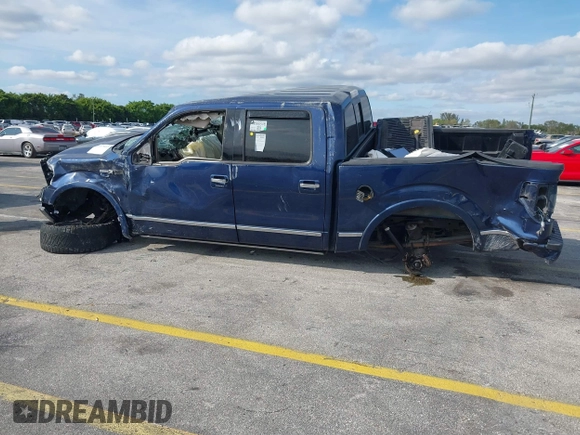 2009 Ford F-150 XL with VIN 1FTPW12V09FB33332, listed as a IAAI auction lot 41579223 with 200,105 mi miles. Bid and sale history available at carsss.com. Image 15.