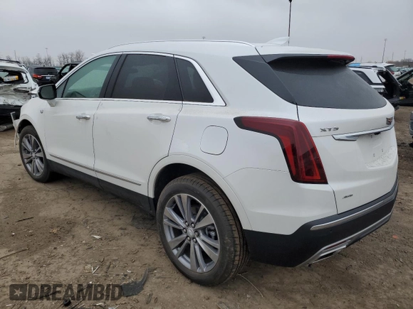 2024 Cadillac XT5 AWD Premium Luxury z VIN 1GYKNDRS8RZ746625, wystawiony jako Copart lot #87366694 z przebiegiem 8 598 mil mil oraz Czysty tytuł • Clean title. Historia ofert i sprzedaży dostępna na DreamBid. Obrazek 2.