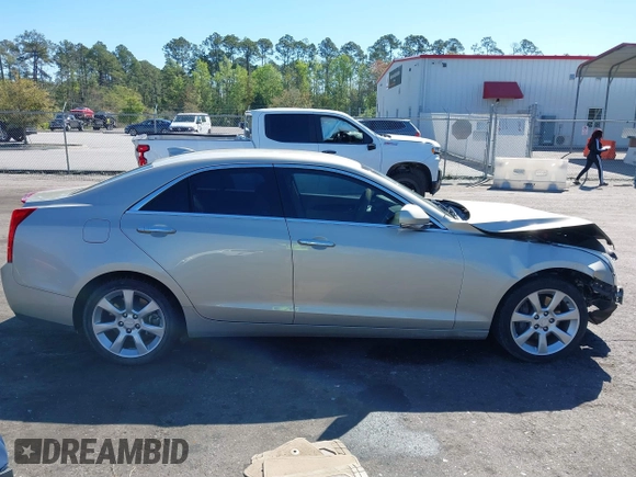 2015 Cadillac ATS Sedan Luxury RWD with VIN 1G6AB5RX4F0140981, listed as a IAAI auction lot 41889433 with 80,466 mi miles. Bid and sale history available at carsss.com. Image 14.
