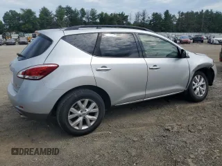 2014 Nissan Murano LE with VIN JN8AZ1MW6EW510473, listed as a Copart auction lot 60389974 with 105,038 mi miles and Salvage Title. Bid and sale history available at carsss.com. Image 3.