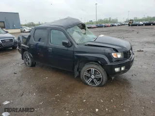 2013 Honda Ridgeline Sport with VIN 5FPYK1F73DB008065, listed as a Copart auction lot 53559344 with 0 mi miles and Salvage Title. Bid and sale history available at carsss.com. Image 4.