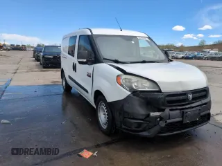 2016 Ram ProMaster City Cargo Tradesman with VIN ZFBERFAT3G6C46058, listed as a Copart auction lot 54780365 with 65,177 mi miles and Salvage Title. Bid and sale history available at DreamBid. Image 13.