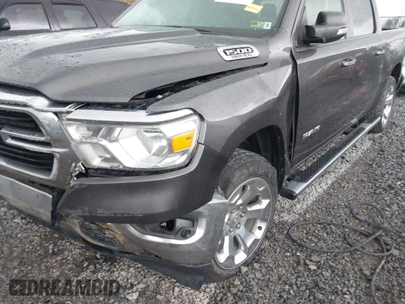 2020 Ram 1500 Big Horn with VIN 1C6SRFFT6LN167917, listed as a IAAI auction lot 42126537 with 56,839 mi miles and . Bid and sale history available at DreamBid. Image 17.