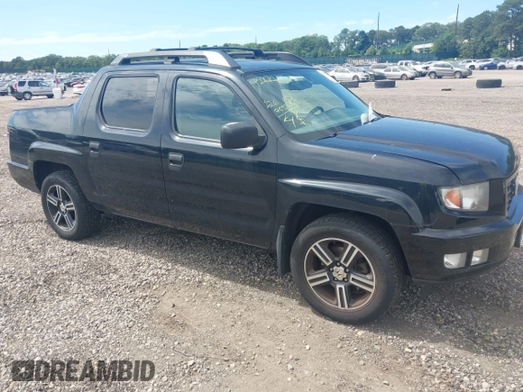 2014 Honda Ridgeline Sport with VIN 5FPYK1F71EB003710, listed as a IAAI auction lot 42777931 with 126,755 mi miles and . Bid and sale history available at DreamBid. Image 1.