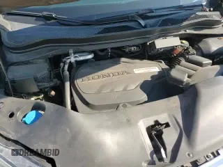 2019 Honda Pilot EX-L with VIN 5FNYF5H59KB040922, listed as a Copart auction lot 80321505 with 126,507 mi miles and Salvage title. Bid and sale history available at DreamBid. Image 16.