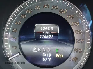 2014 Mercedes-Benz C with VIN WDDGF8AB5ER318166, listed as a IAAI auction lot 41911146 with 115,691 mi miles. Bid and sale history available at carsss.com. Image 15.