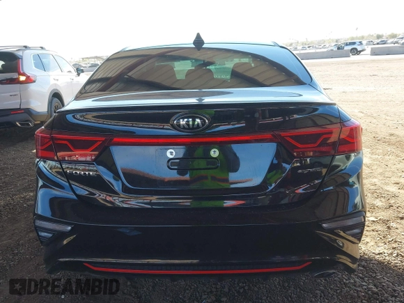2020 Kia Forte GT-Line with VIN 3KPF34AD4LE167712, listed as a IAAI auction lot 41651073 with 74,086 mi miles. Bid and sale history available at carsss.com. Image 15.