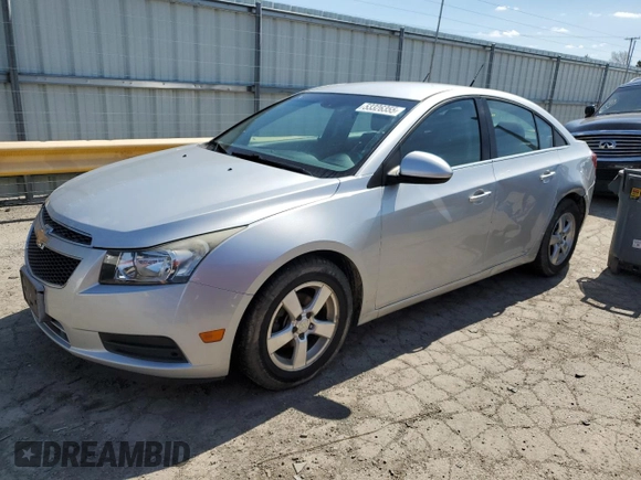 2013 Chevrolet Cruze 1LT with VIN 1G1PC5SB3D7184924, listed as a Copart auction lot 53326355 with 170,359 mi miles and Salvage Title. Bid and sale history available at DreamBid. Image 1.