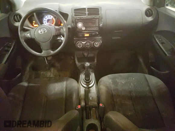 2010 Scion xD with VIN JTKKU4B46A1000996, listed as a Copart auction lot 49921025 with 249,005 mi miles and Salvage Title. Bid and sale history available at carsss.com. Image 8.