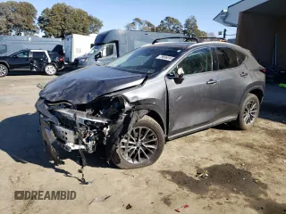 2023 Lexus NX with VIN 2T2GKCEZ8PC014161, listed as a Copart auction lot 79668094 with 17,630 mi miles and Salvage Title. Bid and sale history available at carsss.com. Image 1.