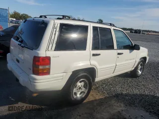 1998 Jeep Grand Cherokee Laredo with VIN 1J4GZ48Y9WC203024, listed as a Copart auction lot 83813114 with 105,044 mi miles and Non Repairable. Bid and sale history available at carsss.com. Image 3.