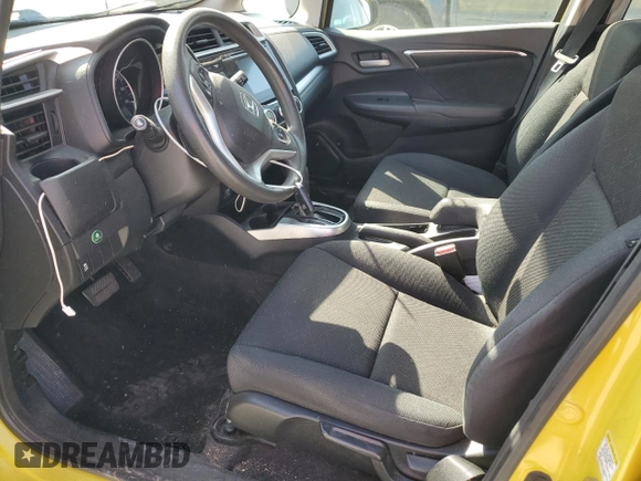 2015 Honda Fit EX-L with VIN 3HGGK5H86FM747285, listed as a Copart auction lot 53034715 with 102,236 mi miles and Salvage Title. Bid and sale history available at DreamBid. Image 7.
