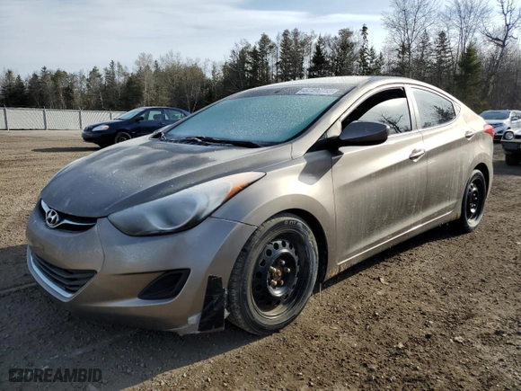 2012 Hyundai Elantra GLS with VIN 5NPDH4AE0CH138852, listed as a Copart auction lot 52498735 with 177,009 mi miles and Clean Title. Bid and sale history available at carsss.com. Image 1.