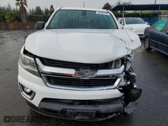 2018 Chevrolet Colorado 4WD LT with VIN 1GCHTCEN4J1203405, listed as a Copart auction lot 86403184 with 61,161 mi miles and Salvage Title. Bid and sale history available at carsss.com. Image 5.