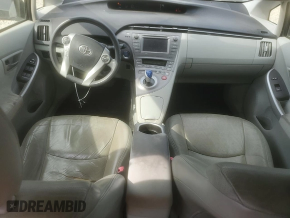 2012 Toyota Prius One with VIN JTDKN3DU4C5463663, listed as a Copart auction lot 53476965 with 185,962 mi miles and Salvage Title. Bid and sale history available at DreamBid. Image 8.