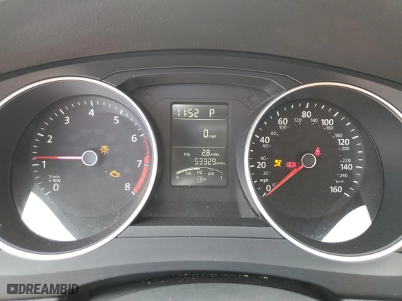 2015 Volkswagen Jetta Sedan 1.8T SE with VIN 3VWD17AJXFM210137, listed as a Copart auction lot 50099535 with 53,329 mi miles and Salvage Title. Bid and sale history available at carsss.com. Image 9.