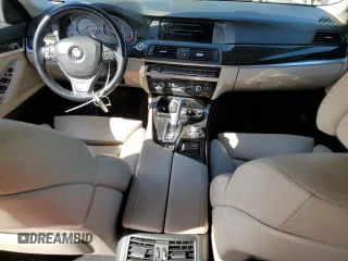 2011 BMW 5 Series 535i with VIN WBAFR7C59BC603284, listed as a Copart auction lot 50640615 with 110,665 mi miles and Salvage Title. Bid and sale history available at carsss.com. Image 8.