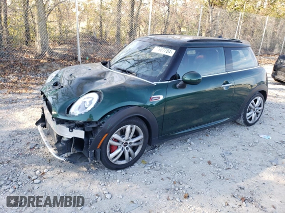 2018 MINI Hardtop John Cooper Works with VIN WMWXM9C58J2G49680, listed as a Copart auction lot 77987754 with 71,401 mi miles and Salvage title. Bid and sale history available at DreamBid. Image 1.