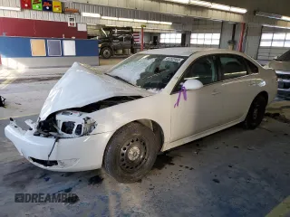 2014 Chevrolet Impala Limited Police Police with VIN 2G1WD5E35E1175444, listed as a Copart auction lot 45202965 with 0 mi miles and Salvage Title. Bid and sale history available at carsss.com. Image 1.