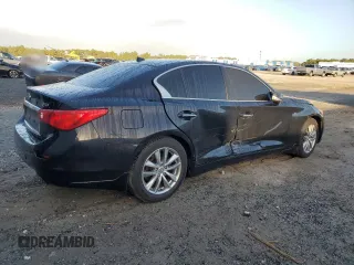 2014 Infiniti Q50 z VIN JN1BV7AP2EM672854, wystawiony jako Copart lot #78478594 z przebiegiem 122 796 mil mil oraz Szkoda całkowita • Salvage title. Historia ofert i sprzedaży dostępna na DreamBid. Obrazek 3.