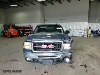 2011 GMC Sierra 1500 SLE with VIN 1GTR2VE37BZ122967, listed as a Copart auction lot 48501275 with 258,233 mi miles and Salvage Title. Bid and sale history available at carsss.com. Image 10.