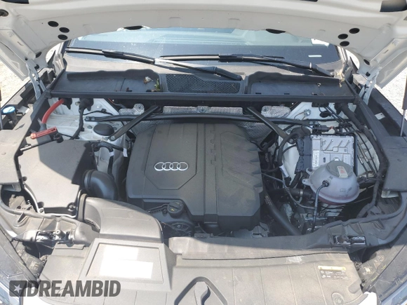 2024 Audi Q5 S line Premium with VIN WA1GAAFY3R2041684, listed as a Copart auction lot 58848705 with 13,434 mi miles and Salvage title. Bid and sale history available at DreamBid. Image 12.