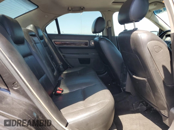 2007 Lincoln MKZ with VIN 3LNHM26TX7R614418, listed as a Copart auction lot 55145445 with 198,915 mi miles and Salvage Title. Bid and sale history available at carsss.com. Image 10.