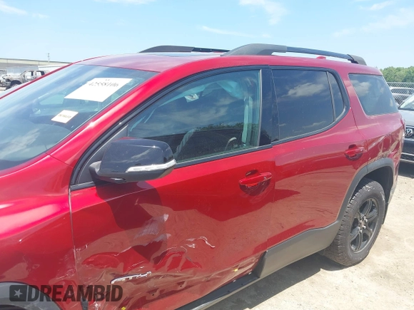 2023 GMC Acadia AT4 with VIN 1GKKNLLS3PZ128493, listed as a IAAI auction lot 42558106 with 20,296 mi miles and . Bid and sale history available at DreamBid. Image 13.