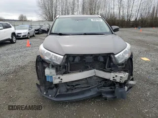 2014 Toyota Highlander Limited with VIN 5TDDCRFH3ES004722, listed as a Copart auction lot 48401955 with 163,537 mi miles and Salvage title. Bid and sale history available at DreamBid. Image 5.