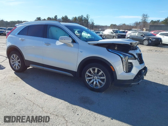 2022 Cadillac XT4 AWD Premium Luxury with VIN 1GYFZDR41NF105299, listed as a IAAI auction lot 41257154 with 34,904 mi miles and . Bid and sale history available at carsss.com. Image 1.