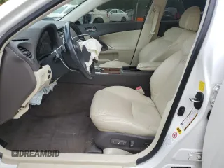 2010 Lexus IS 250 z VIN JTHBF5C23A5126132, wystawiony jako Copart lot #56963205 z przebiegiem 117 285 mil mil oraz Szkoda całkowita • Salvage title. Historia ofert i sprzedaży dostępna na DreamBid. Obrazek 7.