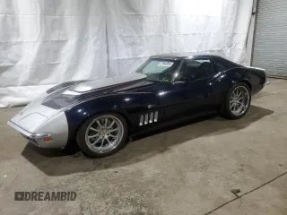 1969 Chevrolet Corvette z VIN 194379S737278, wystawiony jako Copart lot #72564564 z przebiegiem 6 063 mil mil oraz Czysty tytuł • Clean title. Historia ofert i sprzedaży dostępna na DreamBid. Obrazek 1.