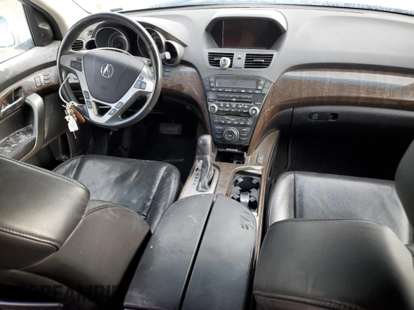 2013 Acura MDX Advance Pkg with VIN 2HNYD2H61DH001407, listed as a Copart auction lot 81620824 with 0 mi miles and Salvage Title. Bid and sale history available at carsss.com. Image 8.